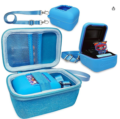 Silikonschutz und Hardcase Interaktives digitales Haustier. Zubehör für Bitzee Original virtuelle elektronische Haustiere Schutzhüllen mit Lanyard.
