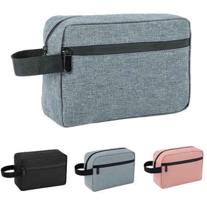 Reise-Kulturbeutel für Damen und Herren, Hängende Kosmetiktasche, Organizer, Pink | Wasserdichter Kulturbeutel für Toilettenartikel, Zubehör, Rasierzeug & Kosmetik-Hängeorganizer, für Reisen, Badezimmer, Geschenk