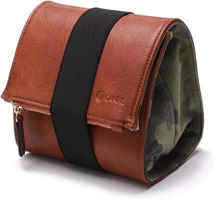CANPIS Spiegellose Kamera, Leder Kleine Kamera Tasche Objektiv Tasche, Fotografie Reisetasche, Outdoor Carry-on-Speicher Tasche