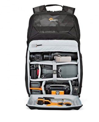 Drohnenrucksack Bietet Aufprallschutz für die Drohnen und bietet Platz für zusätzliche Akkus, Werfer, Laptops, Tablets usw.