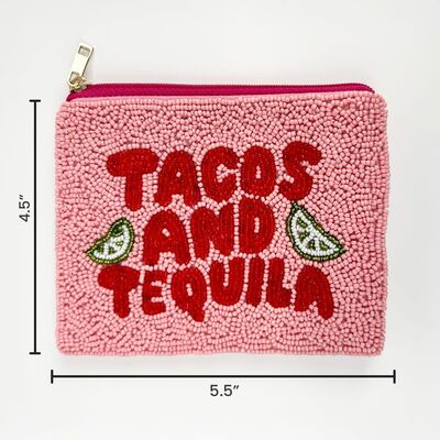 Stylish Coin Bag with Compact Flat Design and Reinforced Edges Suitable for Holding Coins Lipstick and Small Accessories