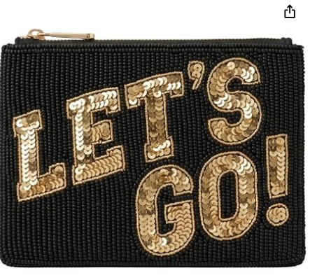 Beaded Coin Purse Change Zipper Pouch Wallet Softball ♪ Handgefertigte Perlenarbeit, Kompaktorganisierer, Bargeldhalter, Kartenlager, Make-up-Tasche, Geschenkzubehör, Alltagsgegenstand