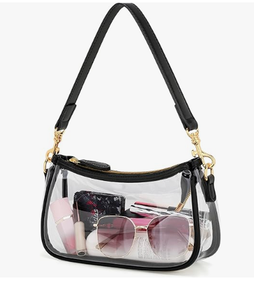 Kleine schwarze Geldbörse für Damen, süße Mini-Umhängetasche mit Reißverschluss | 2 abnehmbare Träger, Retro-Achseltaschen, klassische Umhängetasche, Handtasche für Damen