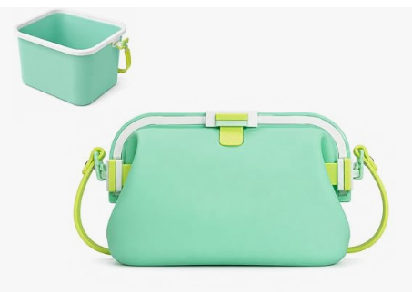 Wasserdichte Tasche, Damen Sommer Strandtasche, Wiederverwendbare faltbare Tragetasche für Mittagessen, Reisen und den täglichen Gebrauch