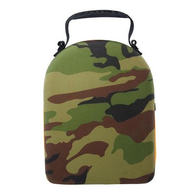 Tragbare EVA-Tasche mit harter Schale und Tarnfarbe Ideal für Baseballkappen und Reisezubehör