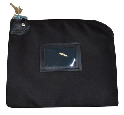 Staubdichte Nylonbank des reißverschluss-70D sackt Prägungslogo zippered coin purse ein