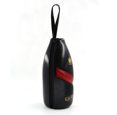 Ledernes 600D Polyester PUs EVA Hard Cases Wine Packing mit Bügel