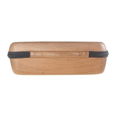 Staubdichte lederne Oberfläche EVA Storage Case Wood Grain PUs stoßsicher