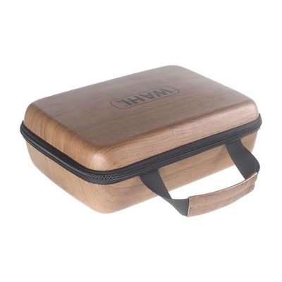 Staubdichte lederne Oberfläche EVA Storage Case Wood Grain PUs stoßsicher