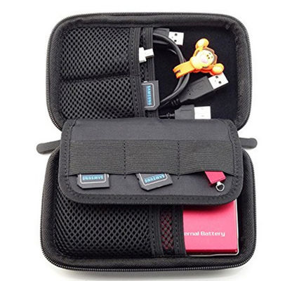 Tragbare langlebige EVA-Versorgungsgehäuse wasserdicht schlagdicht schützende Handtasche für Kopfhörer