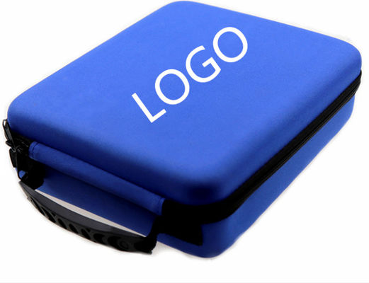 ISO9001 Bescheinigung blaue EVA Storage Case With Compartment
