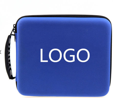 ISO9001 Bescheinigung blaue EVA Storage Case With Compartment