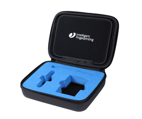 Reißverschluss 3 Grauer Reißverschluss mit Metall-Zipper EVA Elektronik-Etui EVA Formgepresstes Etui Logo-Druck Langlebige Schutz-Aufbewahrungslösung