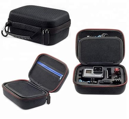 Tragbarer Druck prüft 5mm EVA Camera Case Diamond Plaid Oberfläche