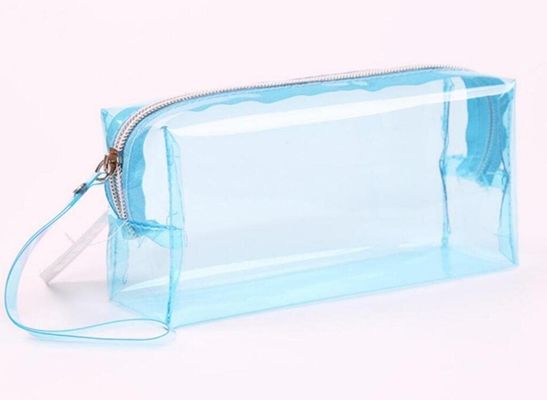 EVA Transparent Pen Pouch Pvc-harter Plastikbleistift-Kasten mit Fächern