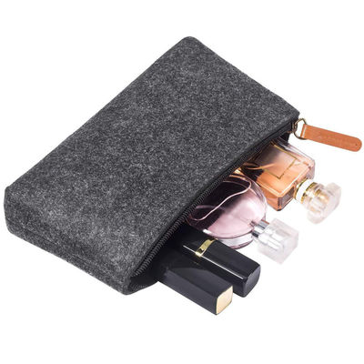 Wiederverwendbarer 3mm geglaubter EVA Pencil Case Dark Grey-Nylonbleistift-Beutel