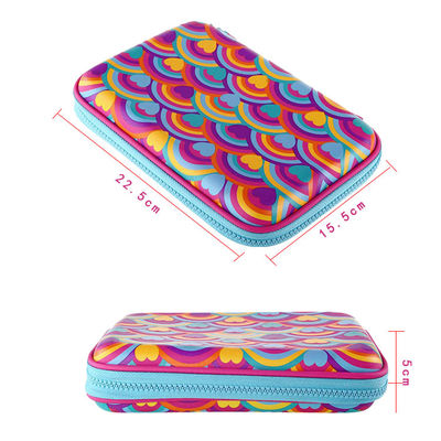 Custom EVA Bleistiftkoffer Portable Reißverschluss Design Leichtgewicht Langlebig Mehrfachverwendbar Umweltfreundlich Schreibwaren-Speicher für Kinder und Studenten