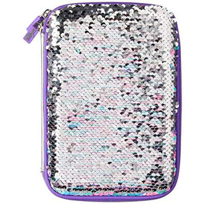 Custom EVA Bleistiftkasten mit wasserdichten Stoßdichten Tasche und Prägung Prägung Metallplatte Logo Optionen