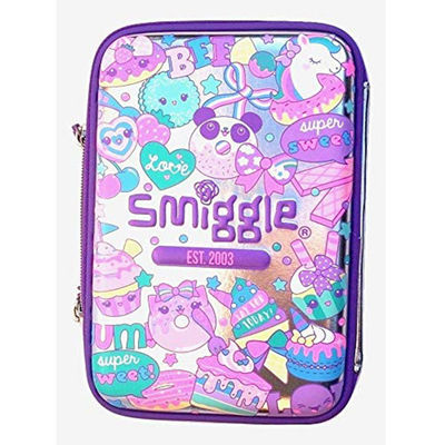 Custom EVA Bleistiftkasten mit wasserdichten Stoßdichten Tasche und Prägung Prägung Metallplatte Logo Optionen