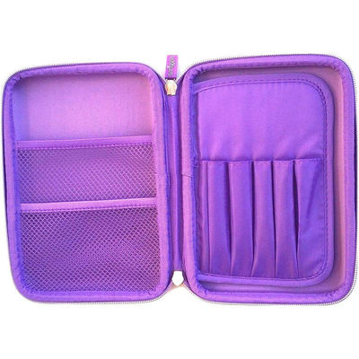 Wasserdichte große Kapazitäts-Mesh EVA Cute Pencil Cases For-Schule