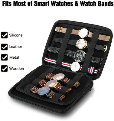 CER 1680D Polyester-EVA Watch Carry Case Silk-Bildschirmausdruck-Logo