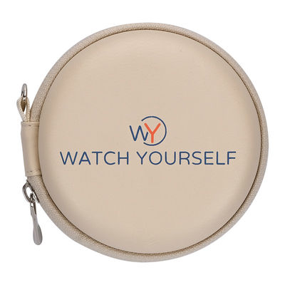 Soem-ODM-Samt, der EVA Watch Case PU-ledernen Oberflächenreißverschluß zeichnet, schloss