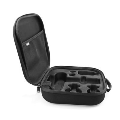 Schwarzer Seidendruck Logo EVA Massage Gun Carrying Case stößt Beweis