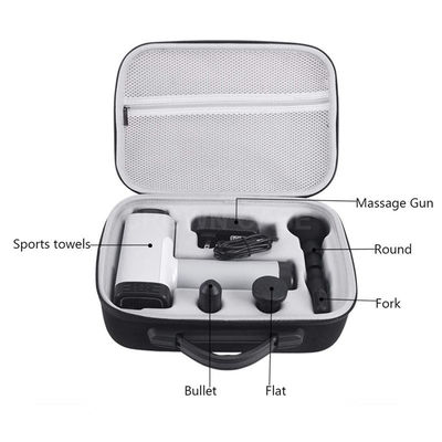 Reisefreundliche Massage-Pistole aus 900D-Polyester und EVA-Materialien bietet Schutz vor Wasser und Kratzer