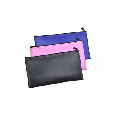 Langlebige Reißverschlussbeutel aus PVC-Leder PU-Material Klares Vinyl-Laminat Wasserdicht Maß angepasst mit Logodruck