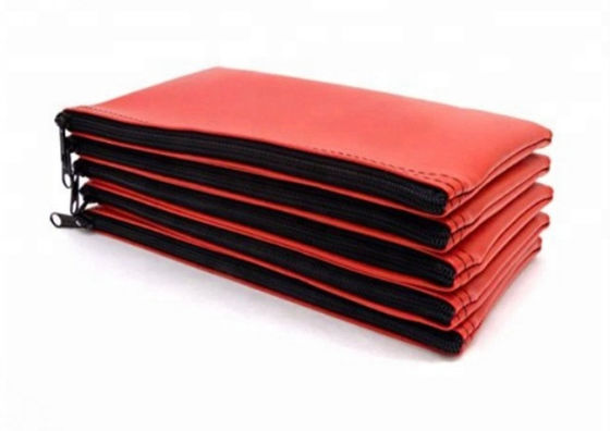 Langlebige Reißverschlussbeutel aus PVC-Leder PU-Material Klares Vinyl-Laminat Wasserdicht Maß angepasst mit Logodruck