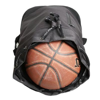 OEM ODM 210D Nylon Stylish Wasserdicht Laptop Rucksack Für College Wasserdicht Ziehseile Schließung Rucksack Taschen mit Top Baumwollseil geschlossen