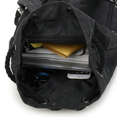 CE-Reise-Reihe Kleiner wasserdichter Rucksack 210D Nylon Leinwand Reise-Reihe String wasserdichter Rucksack Rucksack mit Schulterband