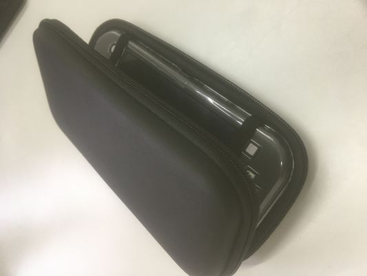 Leichtgewichtige EVA-Harde Gehäuse mit Samtverkleidung und PU-Lederdeckel bieten Schutz für Rasierer Spiele und Elektronik