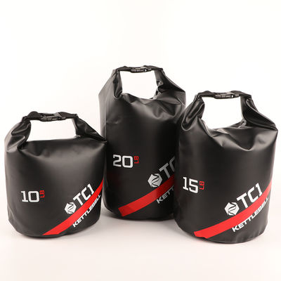 Wasserdichte PVC-Planen-Strand-Rucksack-Tasche mit Schnallen-Schließung