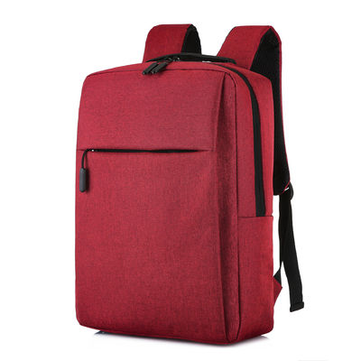4 Farboptionaler wasserdichter Laptop-NylonRucksack mit USB-Ladegerät