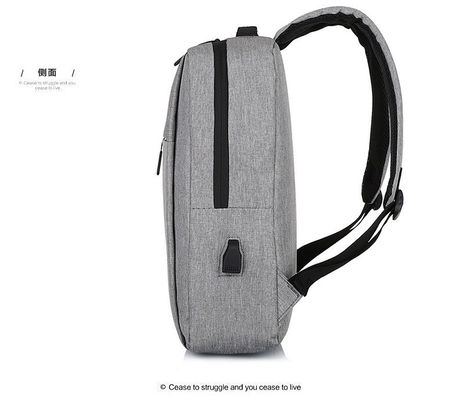Großhandel Fabrik Outdoor Nylon Wasserdicht Laptop Rucksack Reißverschluss Nylon Wasserdicht Laptop Rucksack mit USB-Schnittstelle
