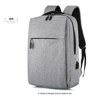 Großhandel Fabrik Outdoor Nylon Wasserdicht Laptop Rucksack Reißverschluss Nylon Wasserdicht Laptop Rucksack mit USB-Schnittstelle