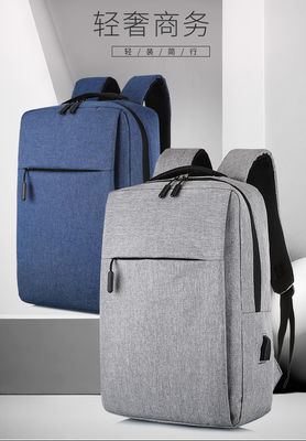 Großhandel Fabrik Outdoor Nylon Wasserdicht Laptop Rucksack Reißverschluss Nylon Wasserdicht Laptop Rucksack mit USB-Schnittstelle