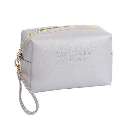Lederne kosmetische Reise-Tasche ODM-PUs mit Multispandex-Futter