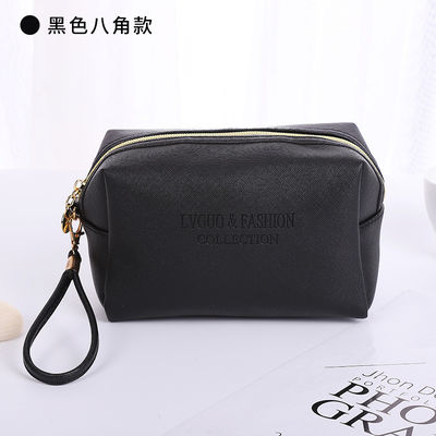 Lederne kosmetische Reise-Tasche ODM-PUs mit Multispandex-Futter