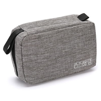 Polyester-Gewebe-Toilettenartikel-Wäsche-Taschen-Make-upspeicher der Reise-600D mit dem Zeichnen von 210D