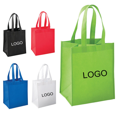 Aufbereitete Tote Non Woven Fabric Shopping-Tasche fertigte wiederverwendbares mit Logo besonders an