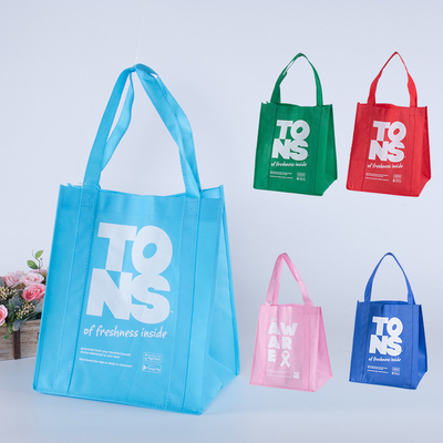 Aufbereitete Tote Non Woven Fabric Shopping-Tasche fertigte wiederverwendbares mit Logo besonders an