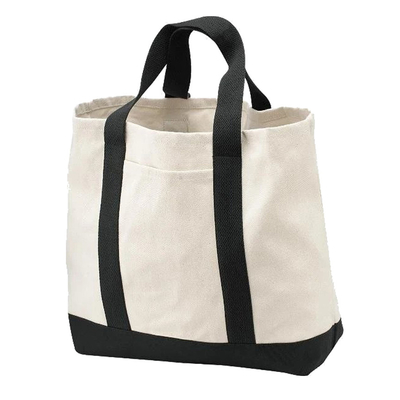 Bereiten Sie einfaches Biobaumwolle-Segeltuch Tote Bag Reusable Custom Printed mit Logo auf