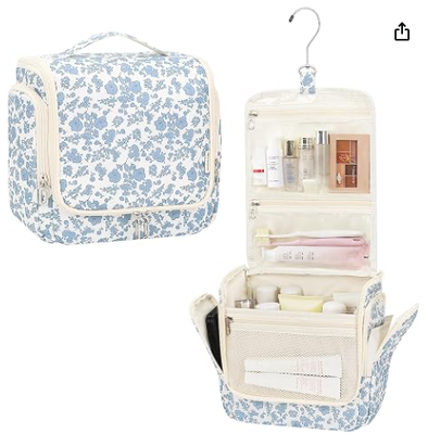 Aufhängbare Kulturtasche für Herren, Reise-Kosmetiktasche für Damen, große wasserabweisende Kulturtaschen-Organizer-Tasche, Rasiertasche, Duschbeutel, Hygienebeutel für das Badezimmer, Handgepäck für Reisen